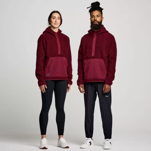 Tops | Jackets*saucony Recovery Sherpa Pullover Sundown