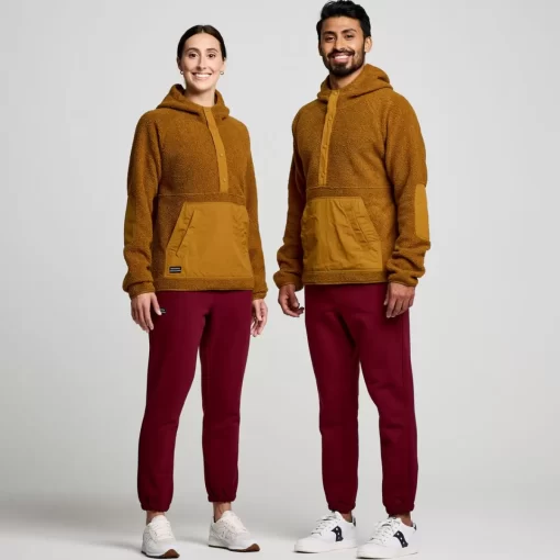 Tops | Jackets*saucony Recovery Sherpa Pullover Bronze