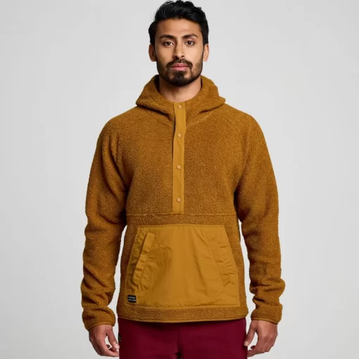 Tops | Jackets*saucony Recovery Sherpa Pullover Bronze