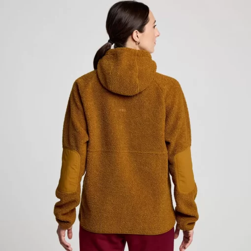 Tops | Jackets*saucony Recovery Sherpa Pullover Bronze