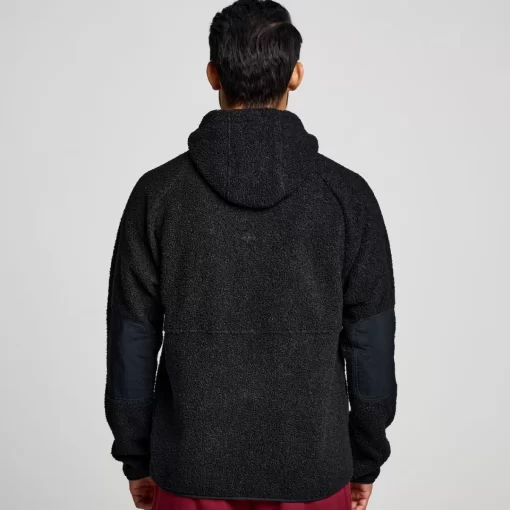 Tops | Jackets*saucony Recovery Sherpa Pullover Black
