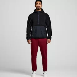 Tops | Jackets*saucony Recovery Sherpa Pullover Black