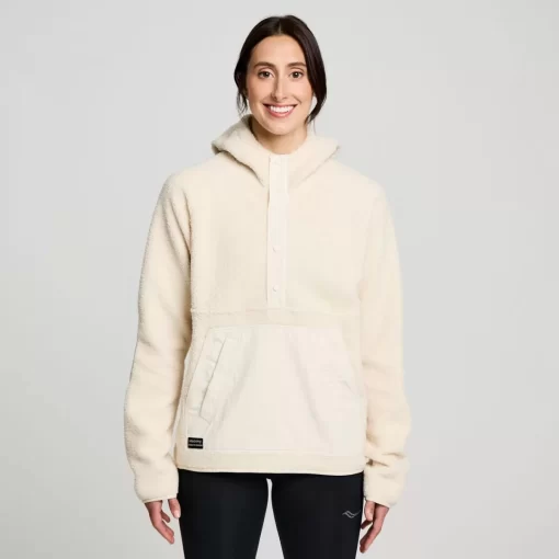 Tops | Jackets*saucony Recovery Sherpa Pullover Linen