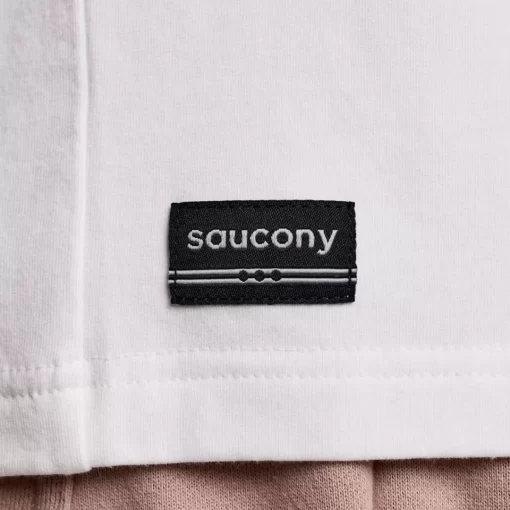 Tops | Clothing*saucony Recovery Short Sleeve White Graphic