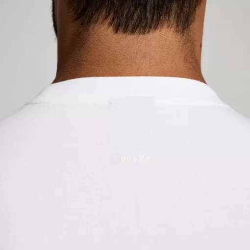 Tops | Clothing*saucony Recovery Short Sleeve White Graphic