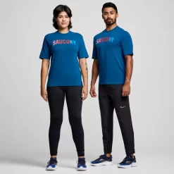 Tops | Clothing*saucony Recovery Short Sleeve Soothe Graphic