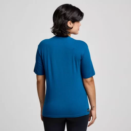 Tops | Clothing*saucony Recovery Short Sleeve Soothe Graphic