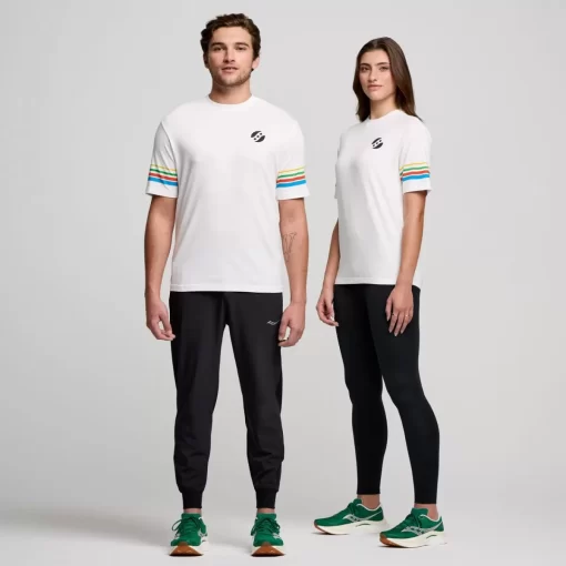 Tops | Clothing*saucony Recovery Short Sleeve Saucony Ivy Prep Stripe