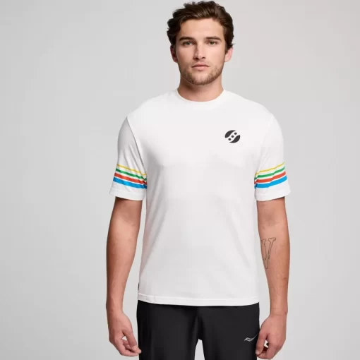Tops | Clothing*saucony Recovery Short Sleeve Saucony Ivy Prep Stripe