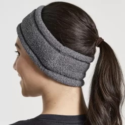 Clothing | Apparel*saucony Rested Sherpa Headband Black Heather
