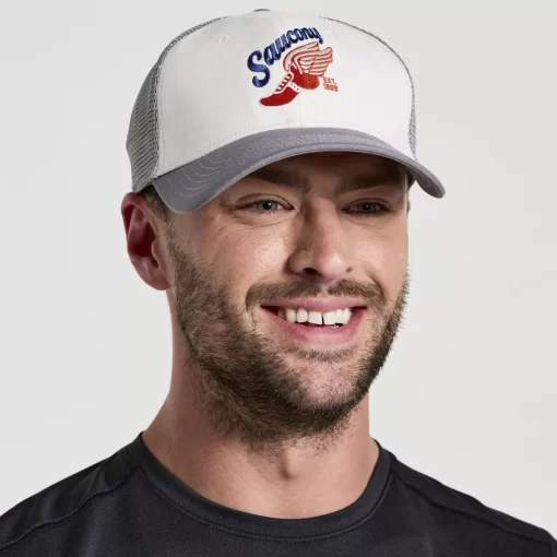 Clothing | Apparel*saucony Trucker Hat Charcoal Graphic