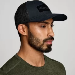Clothing | Apparel*saucony Trucker Hat Black Graphic