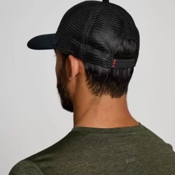 Clothing | Apparel*saucony Trucker Hat Black Graphic