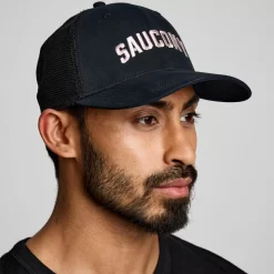Clothing | Apparel*saucony Trucker Hat Black Graphic