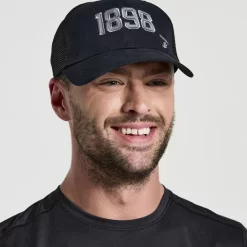 Clothing | Apparel*saucony Trucker Hat Black Graphic