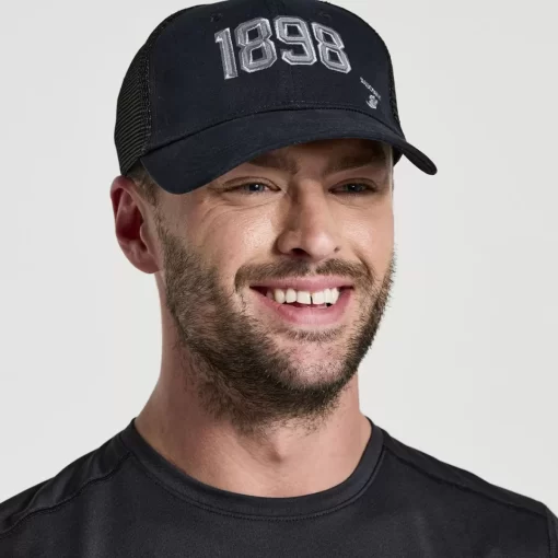 Clothing | Apparel*saucony Trucker Hat Black Graphic