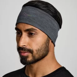 Clothing | Apparel*saucony Solstice Headband Black Heather