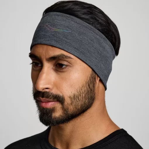 Clothing | Apparel*saucony Solstice Headband Black Heather