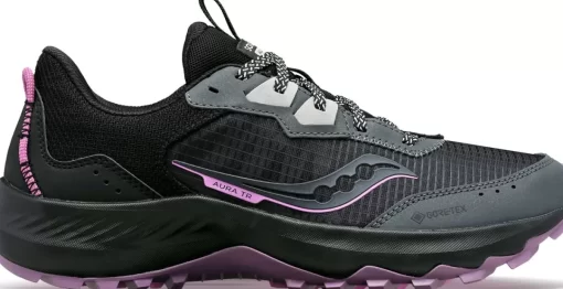 Trail/Hiking | Running*saucony Women's Aura TR GTX Shadow | Black
