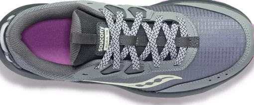 Wide Widths | Trail/Hiking*saucony Women's Aura TR Wide Fossil | Grape