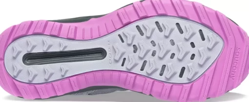 Wide Widths | Trail/Hiking*saucony Women's Aura TR Wide Fossil | Grape