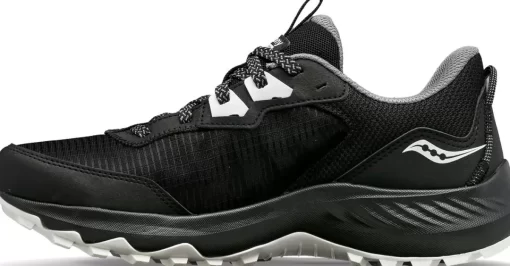Wide Widths | Trail/Hiking*saucony Women's Aura TR Wide Black | Fog