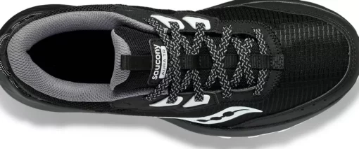 Wide Widths | Trail/Hiking*saucony Women's Aura TR Wide Black | Fog