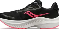 Running | Performance*saucony Women's Axon 3 Black | ViZiPink
