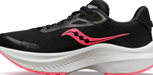 Running | Performance*saucony Women's Axon 3 Black | ViZiPink