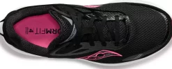 Running | Performance*saucony Women's Axon 3 Black | ViZiPink