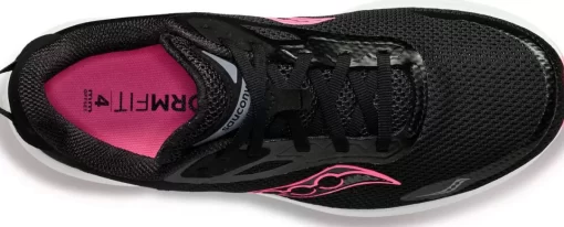Running | Performance*saucony Women's Axon 3 Black | ViZiPink