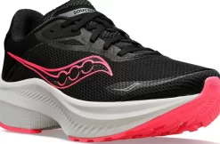 Running | Performance*saucony Women's Axon 3 Black | ViZiPink