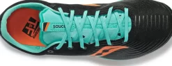 Running | Performance*saucony Women's Ballista MD Black | Cool Mint