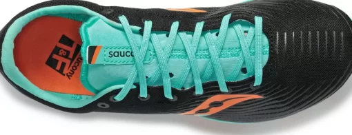 Running | Performance*saucony Women's Ballista MD Black | Cool Mint