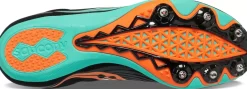 Running | Performance*saucony Women's Ballista MD Black | Cool Mint