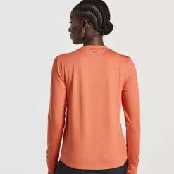 Clothing | Apparel*saucony Women's Boulder Baselayer Ember Heather