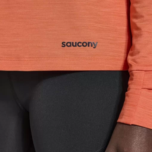 Clothing | Apparel*saucony Women's Boulder Baselayer Ember Heather