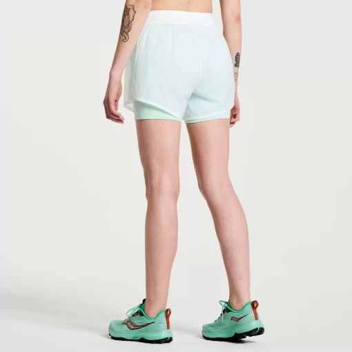 Clothing | Apparel*saucony Women's Elevate 4" 2-in-1 Short White