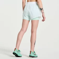 Clothing | Apparel*saucony Women's Elevate 4" 2-in-1 Short White