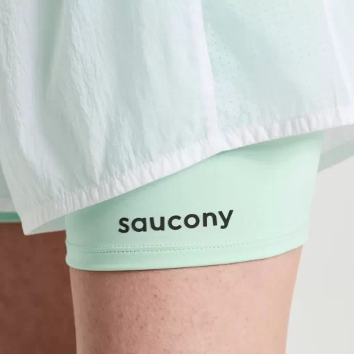 Clothing | Apparel*saucony Women's Elevate 4" 2-in-1 Short White
