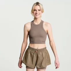 Clothing | Apparel*saucony Women's Elevate Crop Top Umber