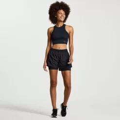 Clothing | Apparel*saucony Women's Elevate Crop Top Black
