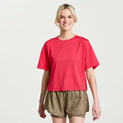 Clothing | Apparel*saucony Women's Elevate Short Sleeve Rose