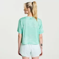 Clothing | Apparel*saucony Women's Elevate Short Sleeve Atmos Tie-Dye Print