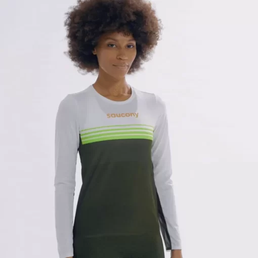 Tops | Clothing*saucony Women's Elite Long Sleeve Umbra
