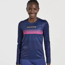 Tops | Clothing*saucony Women's Elite Long Sleeve Sodalite