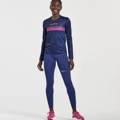 Tops | Clothing*saucony Women's Elite Long Sleeve Sodalite
