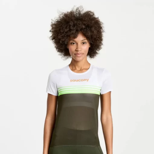 Tops | Clothing*saucony Women's Elite Short Sleeve Umbra