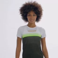 Tops | Clothing*saucony Women's Elite Short Sleeve Umbra