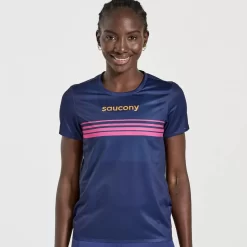 Tops | Clothing*saucony Women's Elite Short Sleeve Sodalite